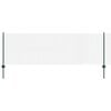 vidaXL Svejsede tr&aring;dhegn med stolper 50 x 0,8 m PVC-belagt st&aring;l Gr&oslash;n