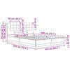 vidaXL Sengestel med hovedg&aelig;rde Sort eg 160 x 200 cm Konstrueret tr&aelig;