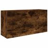 vidaXL v&aelig;gh&aelig;ngt badev&aelig;relsesskab 80x25x40 cm konstrueret tr&aelig; r&oslash;get eg