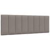 vidaXL sengeramme uden madras Hanko Taupe 120x200 cm Stof