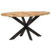 vidaXL spisebord 160x90x75 cm ru mangotr&aelig;