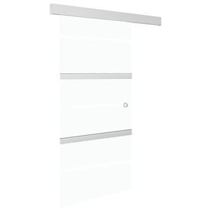 vidaXL skyded&oslash;r med stop sikkerhedsglas og aluminium 90x205 cm