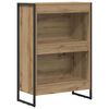 vidaXL Bogskab 60 x 30 x 86,5 cm Konstrueret tr&aelig; Artisan eg