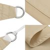 vidaXL solsejl oxford-stof firkantet 2 x 2 m beige