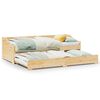 vidaXL daybed med trusse uden madras IRUN 90x200 cm
