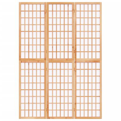 vidaXL 3-panels rumdeler 120x170 cm foldbar japansk stil