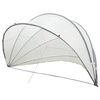 vidaXL Pool Dome Gr&aring; og orange 546 x 516 x 250 cm