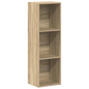 vidaXL bogreol/tv-bord 36x30x114 cm konstrueret tr&aelig; Sonoma-eg