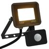 vidaXL LED-projekt&oslash;r med sensor 10 W varm hvid
