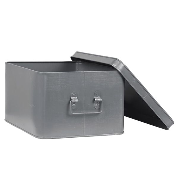 LABEL51 opbevaringskasse Media 35x27x18 cm str. XL antik gr&aring;