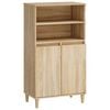 vidaXL skab 60x36x110 cm konstrueret tr&aelig; Sonoma-eg
