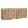 vidaXL V&aelig;gh&aelig;ngt TV-skab Artisan-eg 78,5 x 31 x 30 cm Konstrueret tr&aelig;