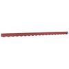 vidaXL volant til markisedug 430x20 cm stribet bordeauxfarvet