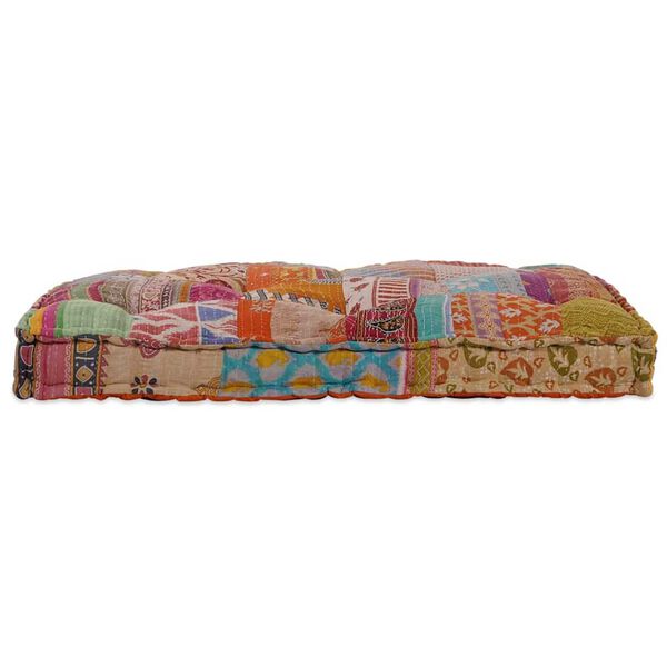 vidaXL Sofa pude Flerfarvet 120 x 80 x 12 cm Stof