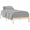 vidaXL sengeramme uden madras 100x190 cm massivt fyrretr&aelig;