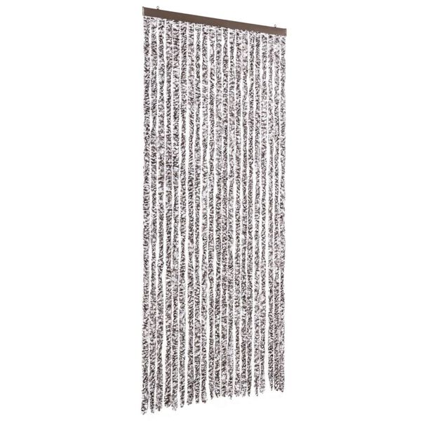 vidaXL insektgardin 90x200 cm chenille brun og beige