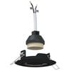 vidaXL Spotlight 6 stk. Sort 9 x 9 x 2.5 cm Metal