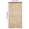 vidaXL insektgardin 100 x 220 cm beige