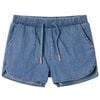 vidaXL Shorts til b&oslash;rn str. 116 denimbl&aring;