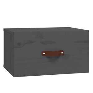 vidaXL v&aelig;gh&aelig;ngt sengebord 40x29,5x22 cm gr&aring;