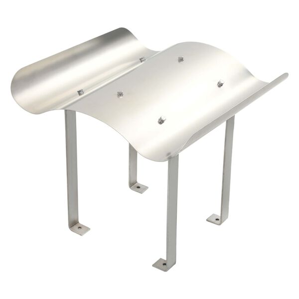 vidaXL skorstensh&aelig;tte i rustfrit st&aring;l 70 x 100 x 38 cm