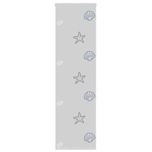 vidaXL Bruserullegardin 60x240 cm Stofbredde 56 cm