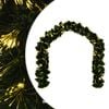 vidaXL Julekrans 48 LED'er Varm hvid PVC