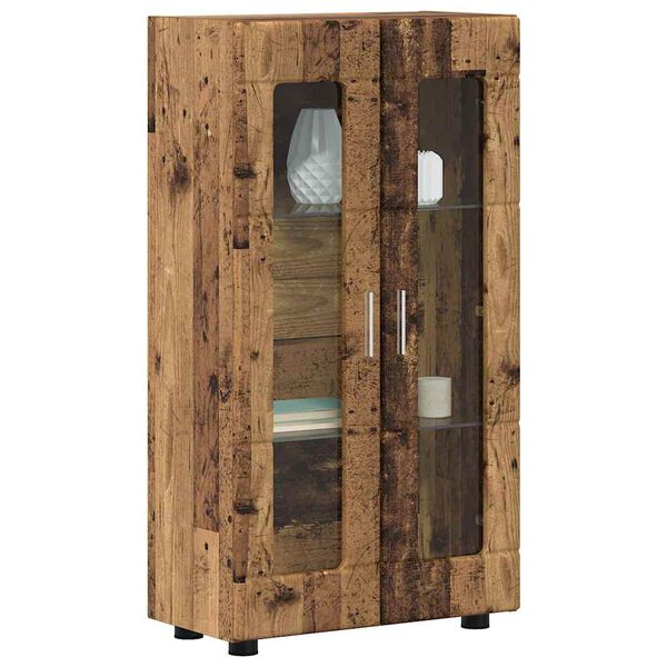 vidaXL Sideboard FLORIN Gammelt tr&aelig; 55,5 x 29 x 103 cm Konstrueret tr&aelig;