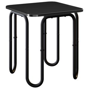 vidaXL Sofabord Sort 40 x 40 x 45 cm Konstrueret tr&aelig;