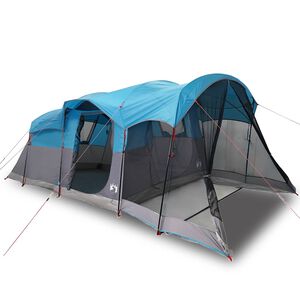 vidaXL 8-personers campingtelt vandt&aelig;t bl&aring;
