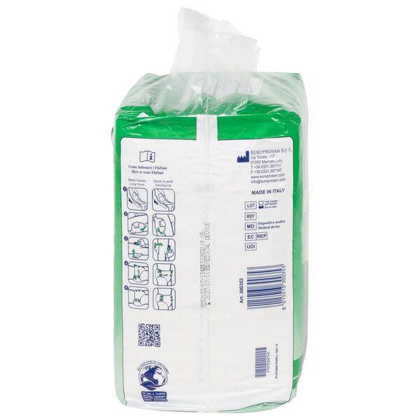 Flufsan voksenbleer 15 stk. str. L