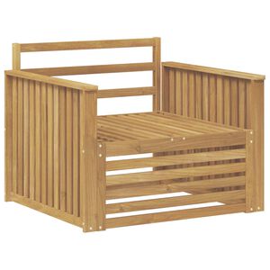vidaXL Udend&oslash;rs sofa Massivt Akacietr&aelig; Hvid