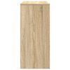 vidaXL sk&aelig;nk med skuffe 80x34x76 cm konstrueret tr&aelig; sonoma-eg