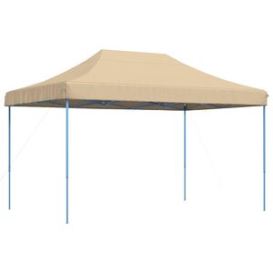 vidaXL Party Tent Beige 292 x 440 x 315 cm Oxford stof