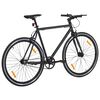 vidaXL cykel 1 gear 700c 55 cm sort