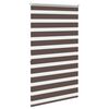 vidaXL Rullegardin i zebradesign 80 x 175 cm kaffefarvet