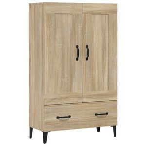 vidaXL skab 70x31x115 cm konstrueret tr&aelig; sonoma-eg