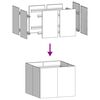 vidaXL plantekasse 100x100x80 cm galvaniseret st&aring;l
