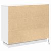 vidaXL LED Sideboard Hvid 90 x 32 x 75 cm Konstrueret tr&aelig;
