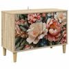 vidaXL TV-skab BORNE 69 x 33 x 50 cm Sonoma-eg Konstrueret tr&aelig;