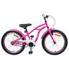 vidaXL B&oslash;rnecykel 22 tommer til 7-12 &aring;r gammel M&oslash;rk pink