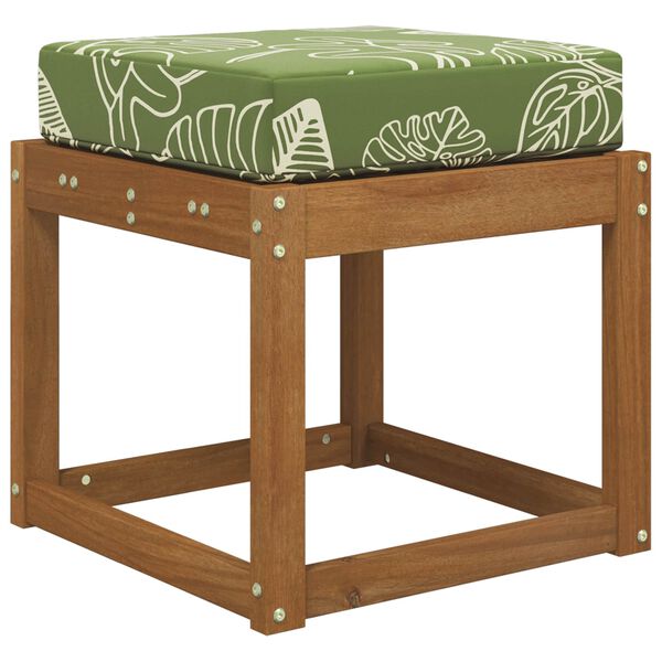 vidaXL Udend&oslash;rs S&aelig;depude Gr&oslash;nne Blade 40 x 40 x 8 cm 100% polyester