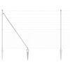 vidaXL Hegnsp&aelig;l Galvaniseret 25 x 1,6 m St&aring;l