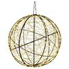 vidaXL Julefinial lys 500 LED'er Varm hvid Diameter 40 x 42 cm