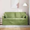 vidaXL Sofa Lys gr&oslash;n Samlede dimensioner: 158 x 78 x 80 cm (B x D x H)