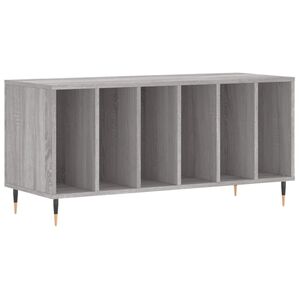 vidaXL vinylskab 100x38x48 cm konstrueret tr&aelig; gr&aring; sonoma-eg