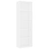 vidaXL bogreol med 5 hylder 60x30x189 cm konstrueret tr&aelig; hvid