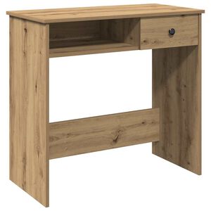vidaXL skrivebord 80x40x75 cm konstrueret tr&aelig; kunsteg