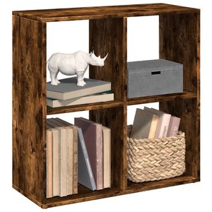vidaXL bogreol/rumdeler 69,5x29x69,5 cm konstrueret tr&aelig; r&oslash;get eg