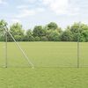 vidaXL Hegnsp&aelig;l S&oslash;lv 50 x 1,5 m (36 mm net) St&aring;l
